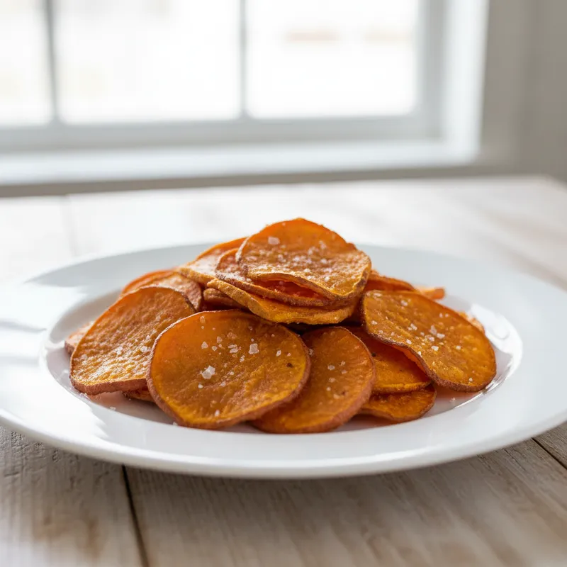 Airfryer Sweet Potato Chips