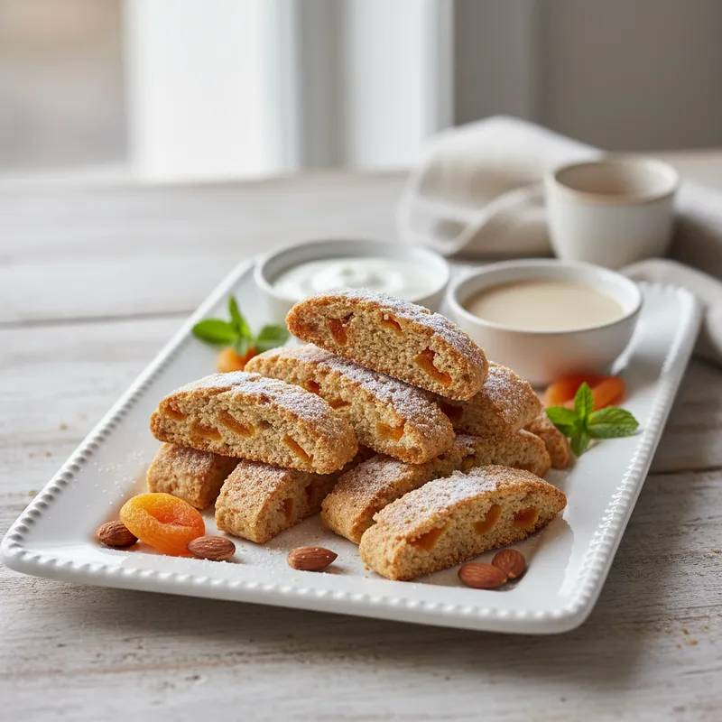 Almond And Apricot Biscotti