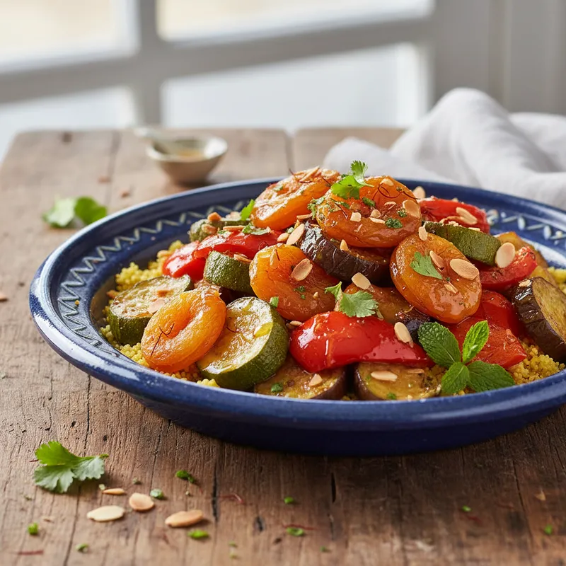 Apricot And Honey Vegetable Tagine