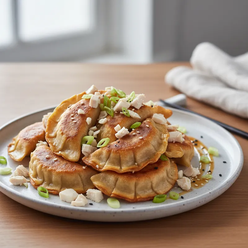 Baked Pot Stickers