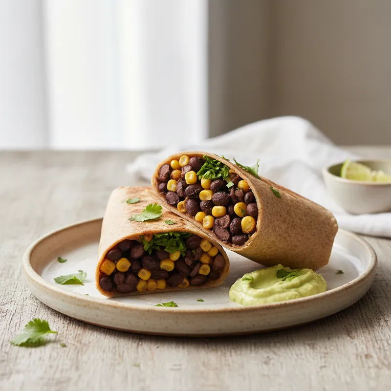 Black Bean Wrap