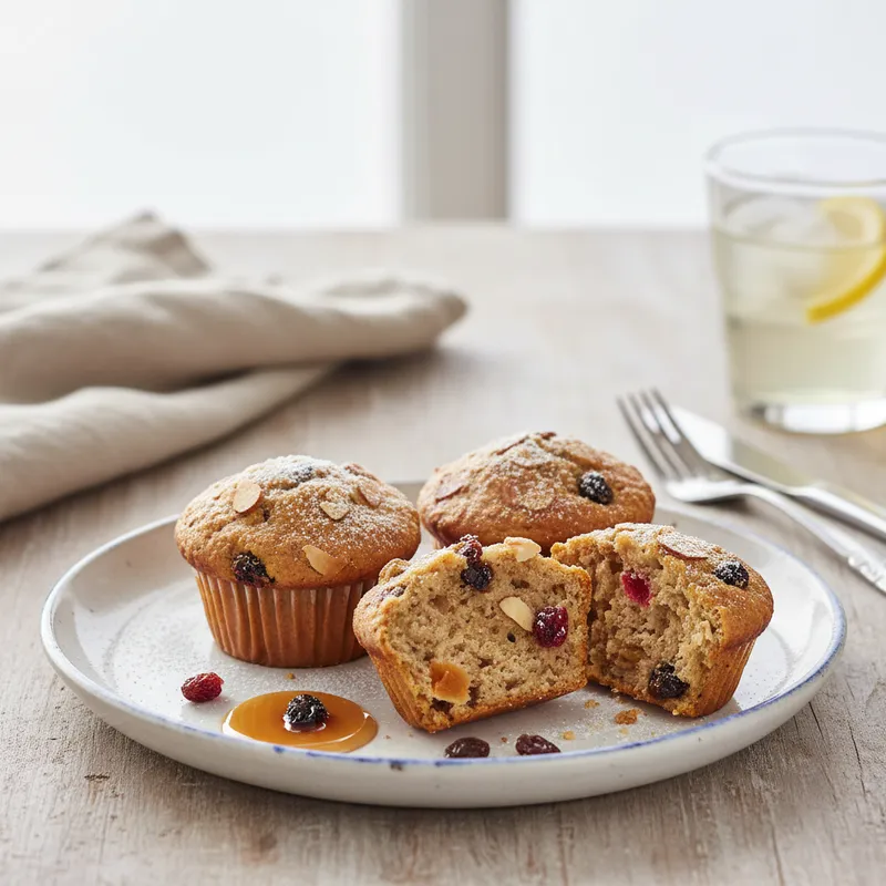 Bran And Fruit Muffins