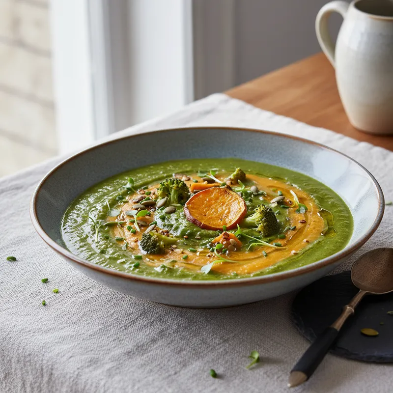 Broccoli And Sweet Potato Soup