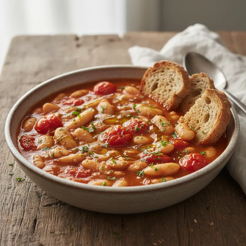 Butterbean And Tomato Stew