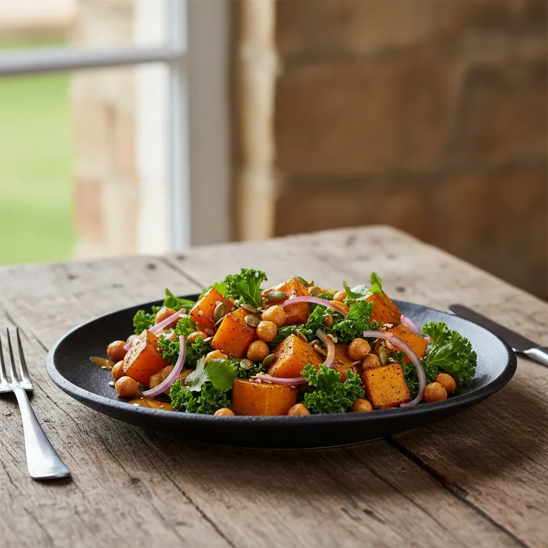 Butternut And Chickpea Salad