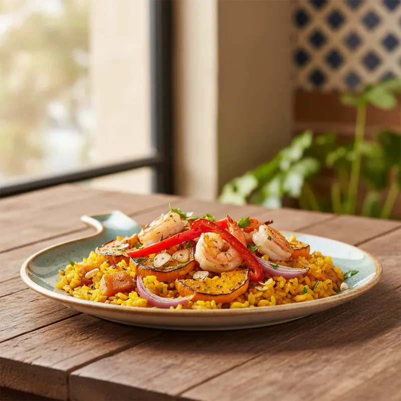 Butternut Paella