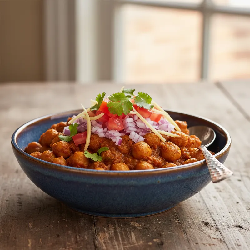 Chana Masala (Savory Indian Chick Peas)