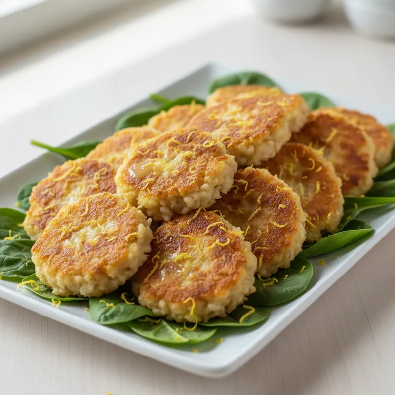 Cheesy Barley Bites