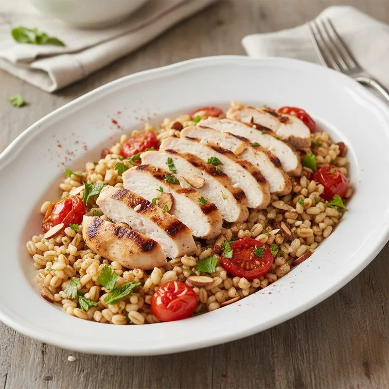 Chicken And Barley Salad