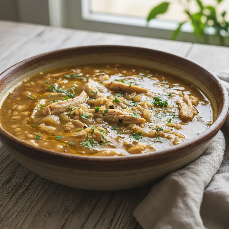 Chicken And Barley Soup