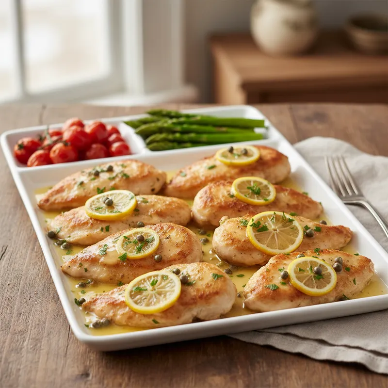 Chicken Piccata With Lemon Sauce