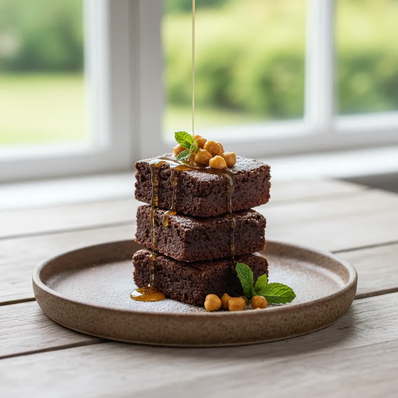 Chickpea Chocolate Brownie