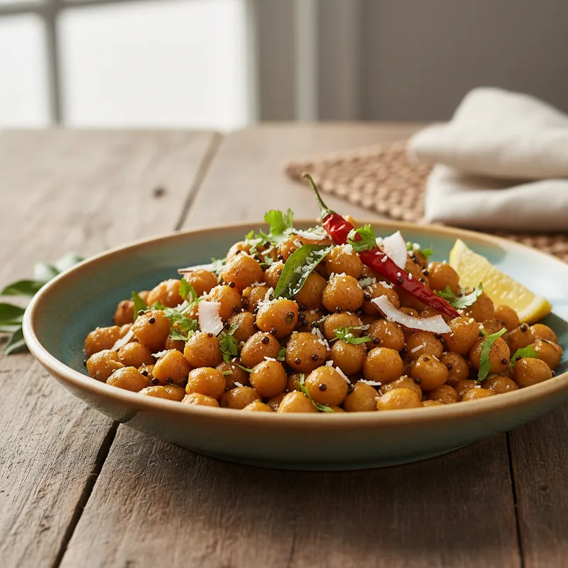 Chickpea Sundal