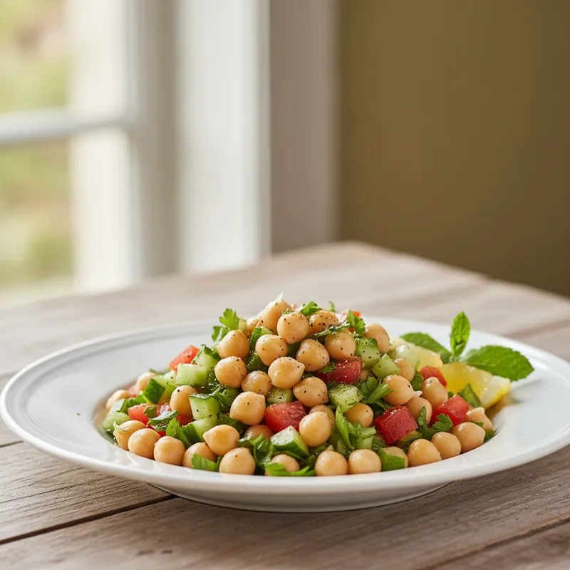 Chickpea Tabouleh
