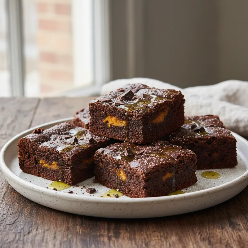 Chocolate And Sweet Potato Brownies