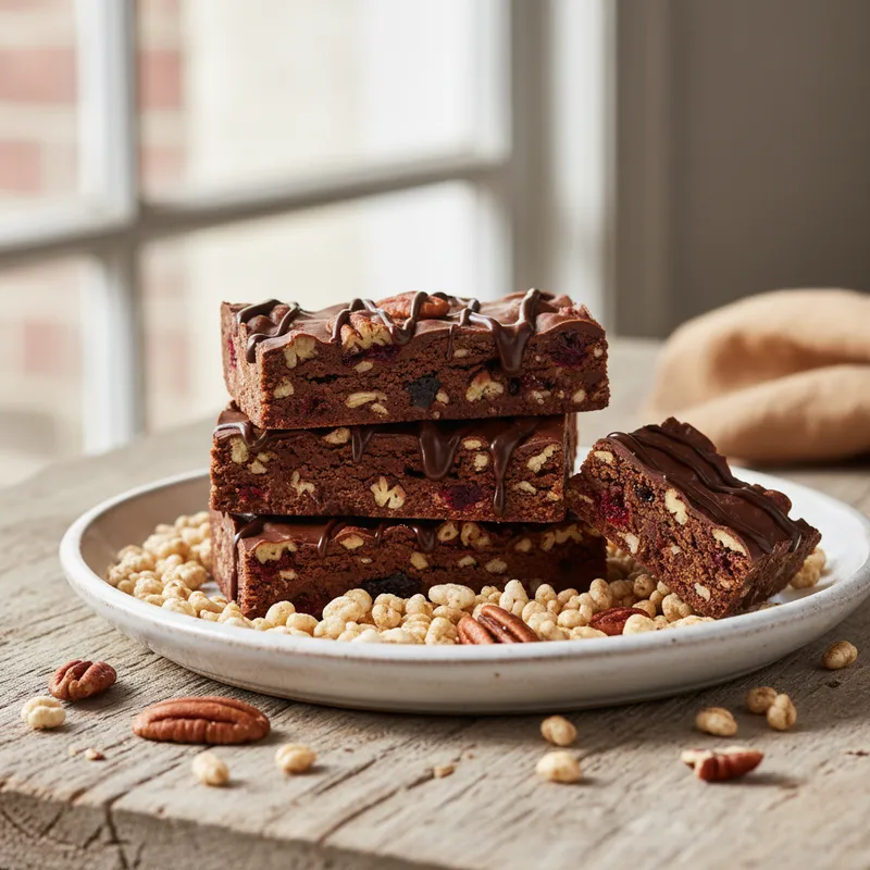 Chocolate-Cherry Snack Bars
