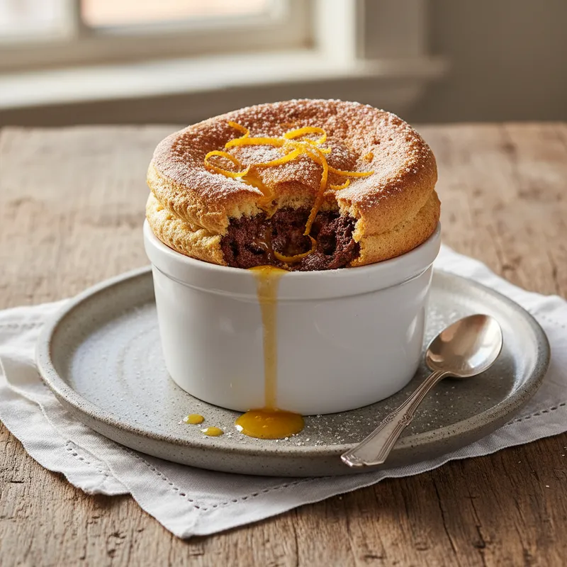 Chocolate Orange Souffle