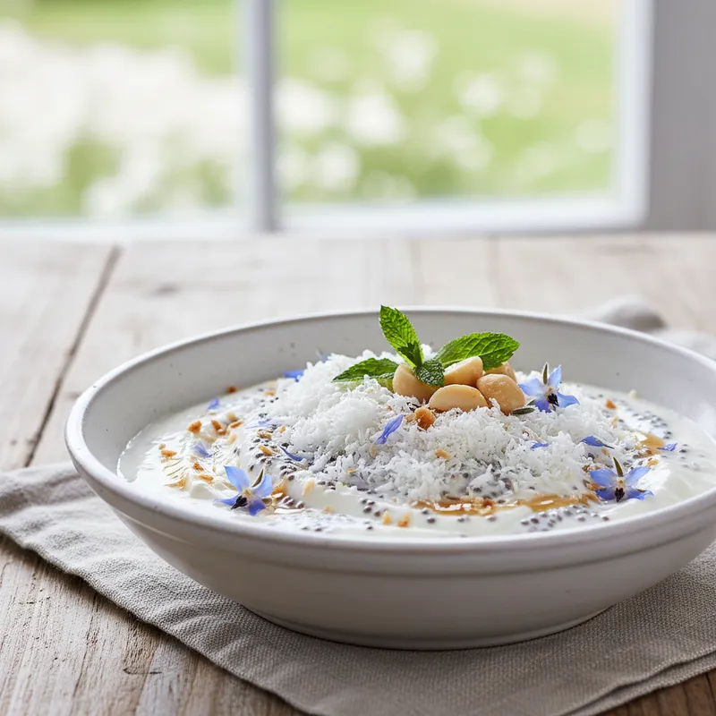 Coconut And Chia Yoghurt