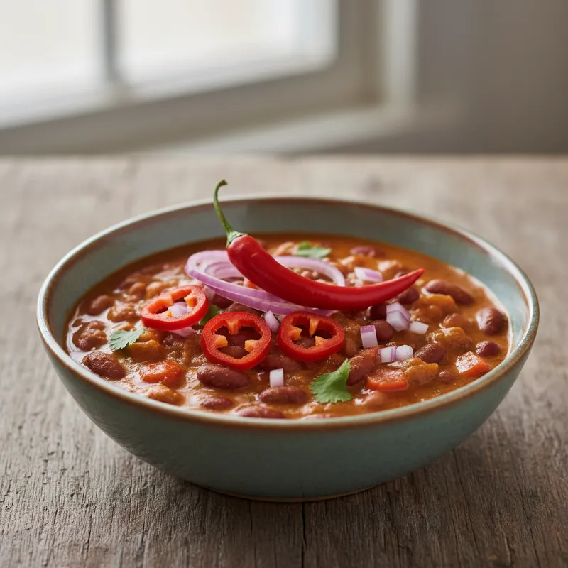 Coconut And Kidney Bean Stew