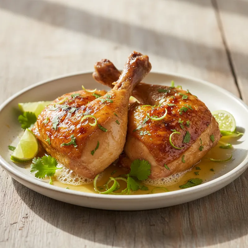 Coriander-Lime Roasted Chicken