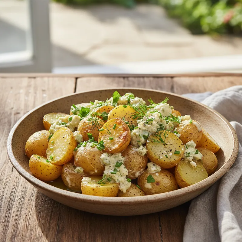 Creamy Roasted Potato Salad