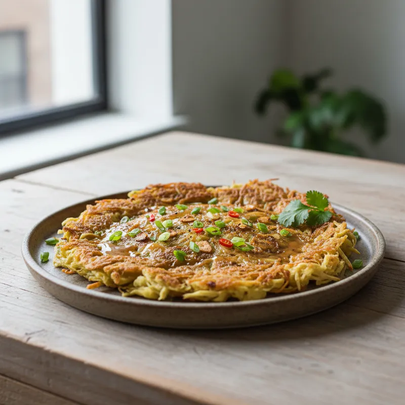 Crispy Jackfruit Pancake