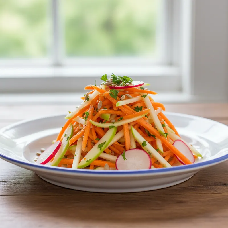 Crunchy Carrot And Apple Salad