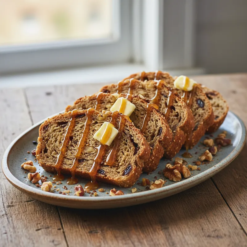 Date, Walnut And Linseed Bread