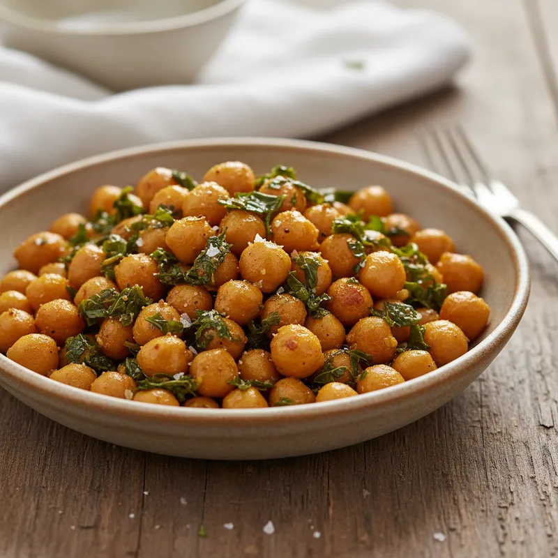 Dry Fenugreek Chickpeas