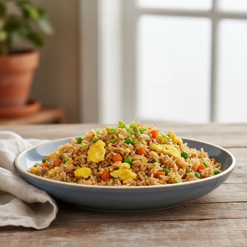 Egg-Fried Brown Rice
