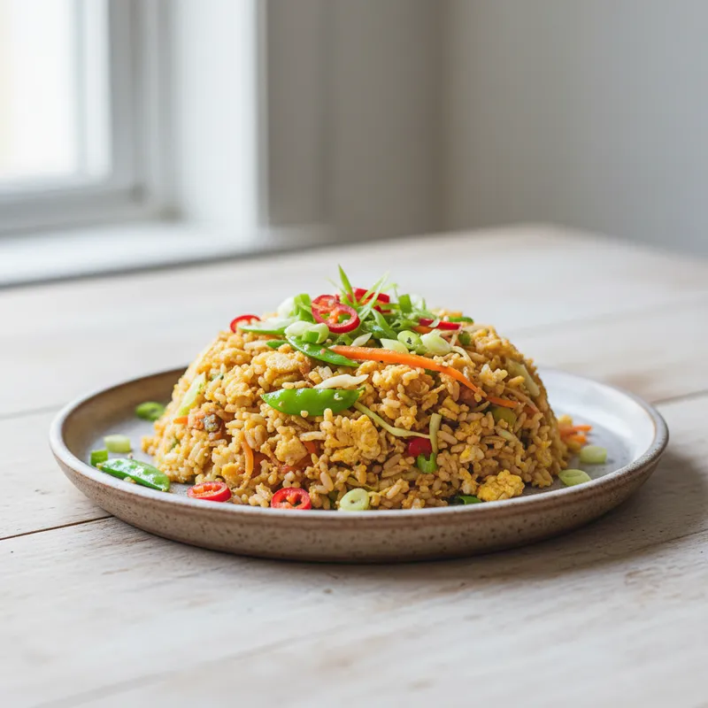 Egg-Fried Cauliflower Rice