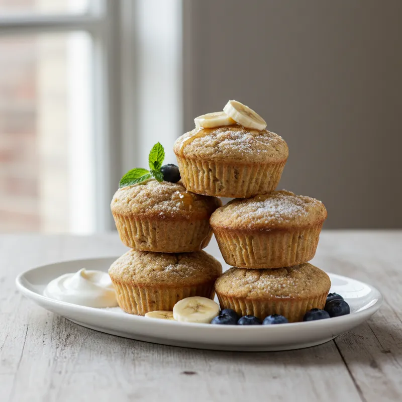 Flourless Yoghurt Blender Muffins
