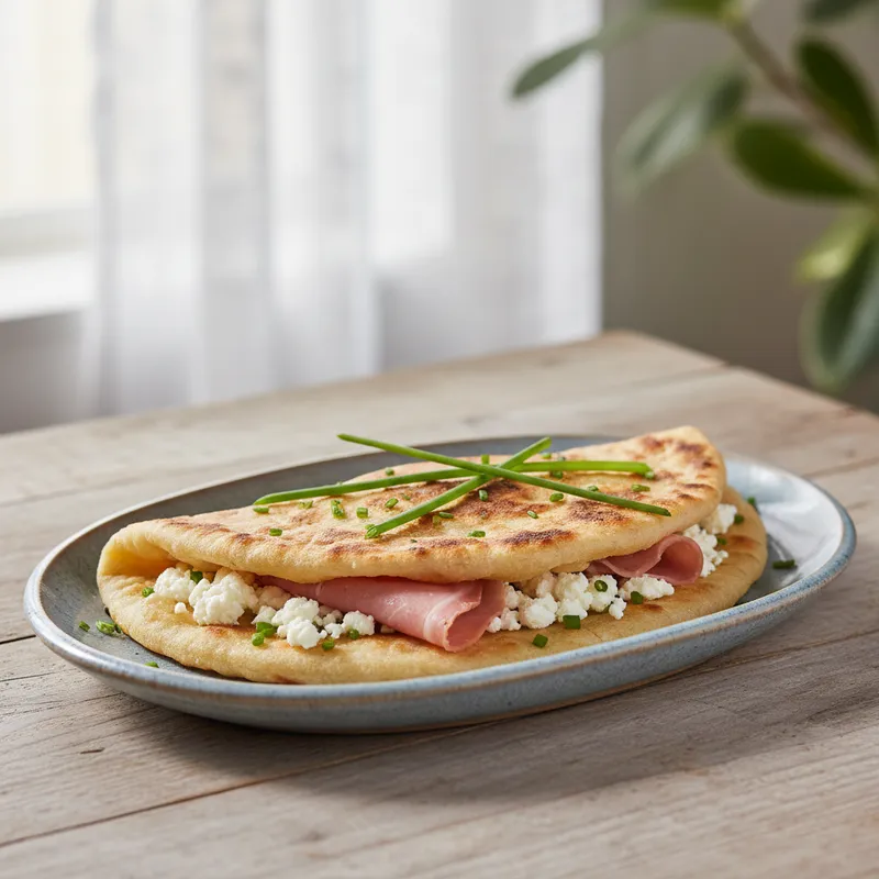 Folded Flatbread