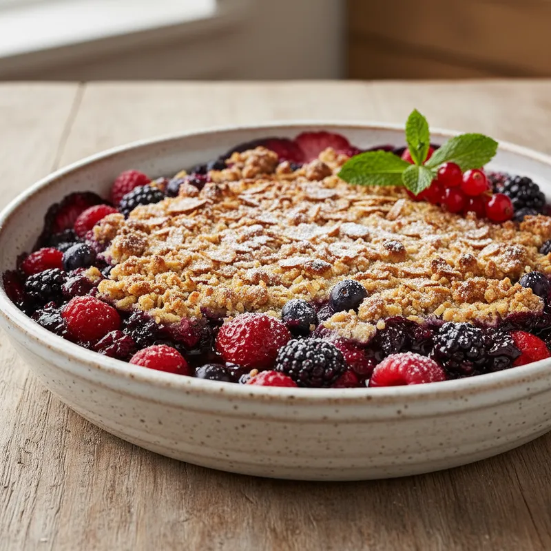 Forest Fruit Crumble