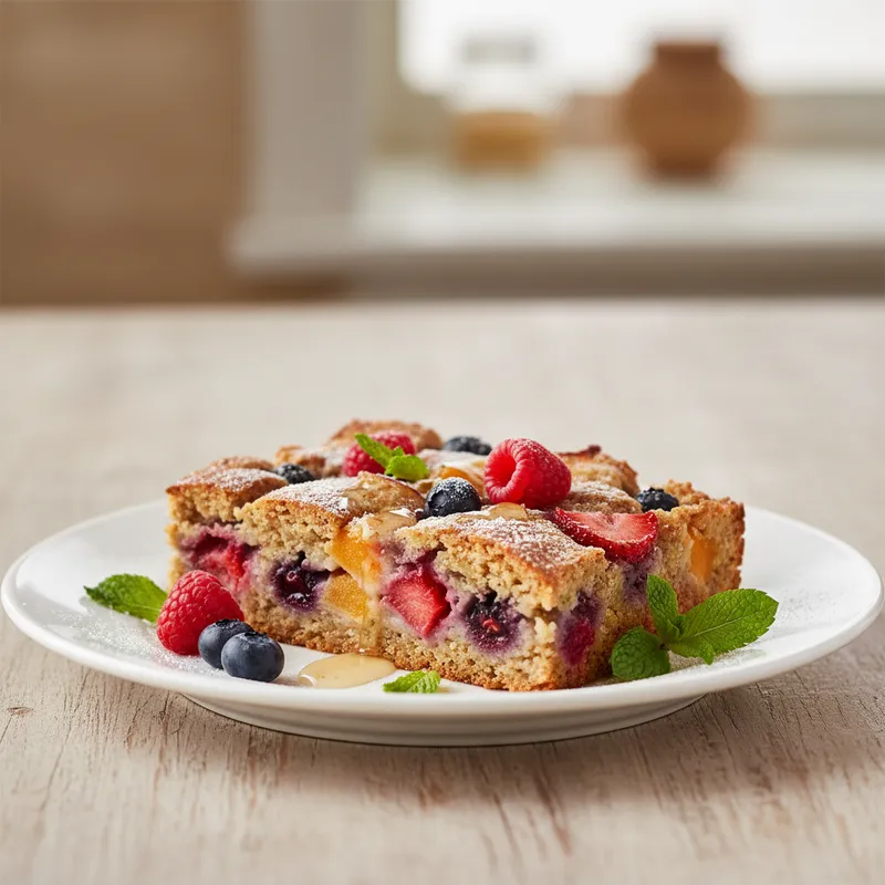 Fruity Oat Bake