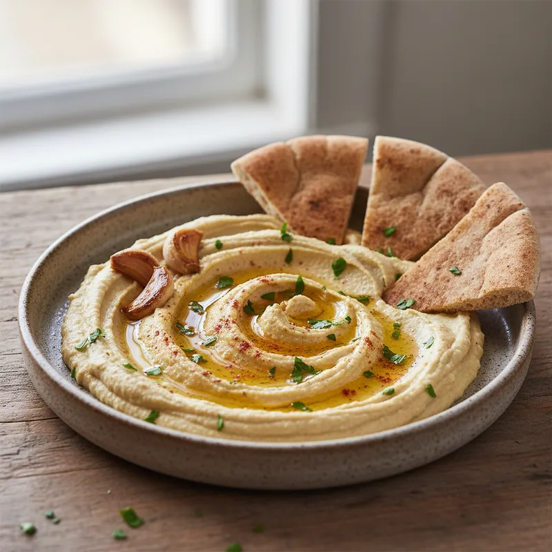 Garlic Hummus