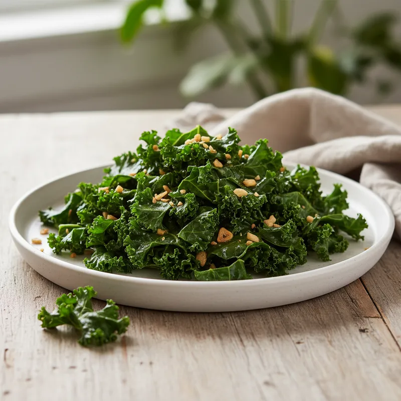 Garlic Kale Stir-Fry