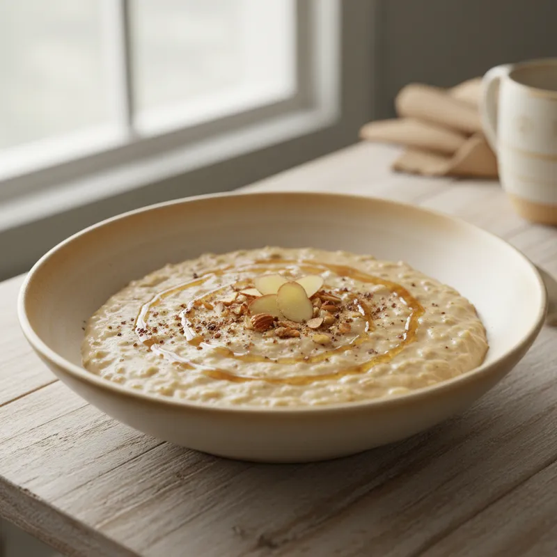 Ginger Infused Oatmeal