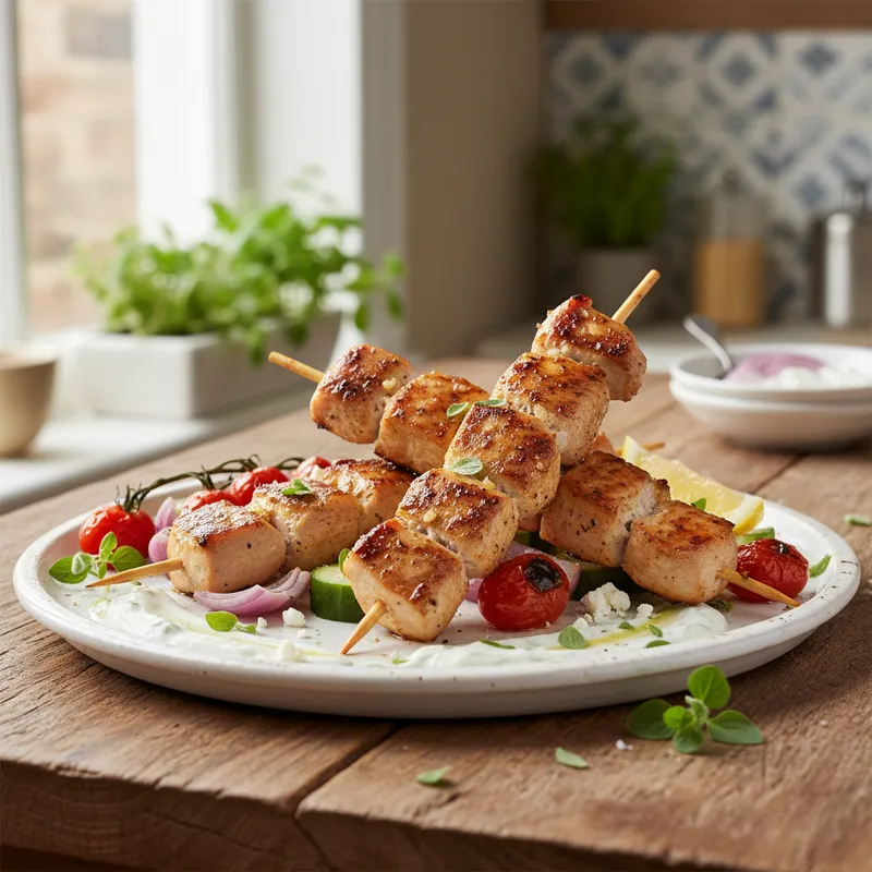 Greek Chicken Skewers