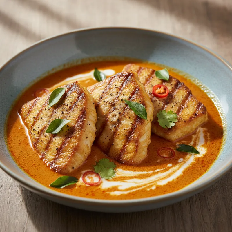 Grilled Fish Curry
