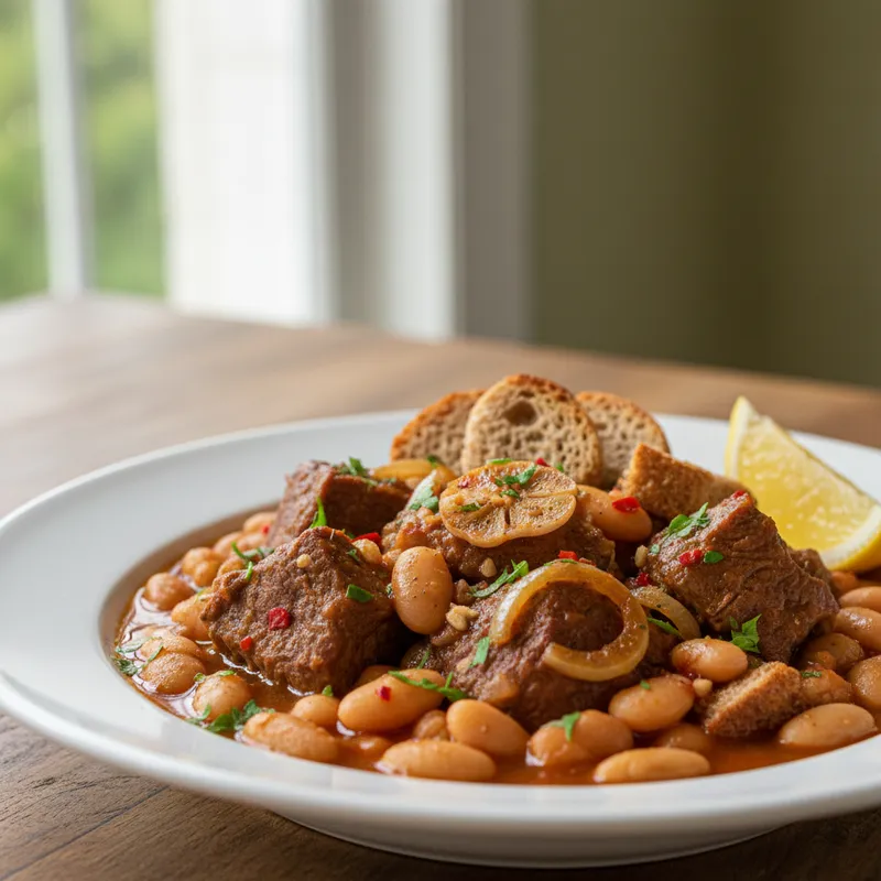Lamb And Bean Stew