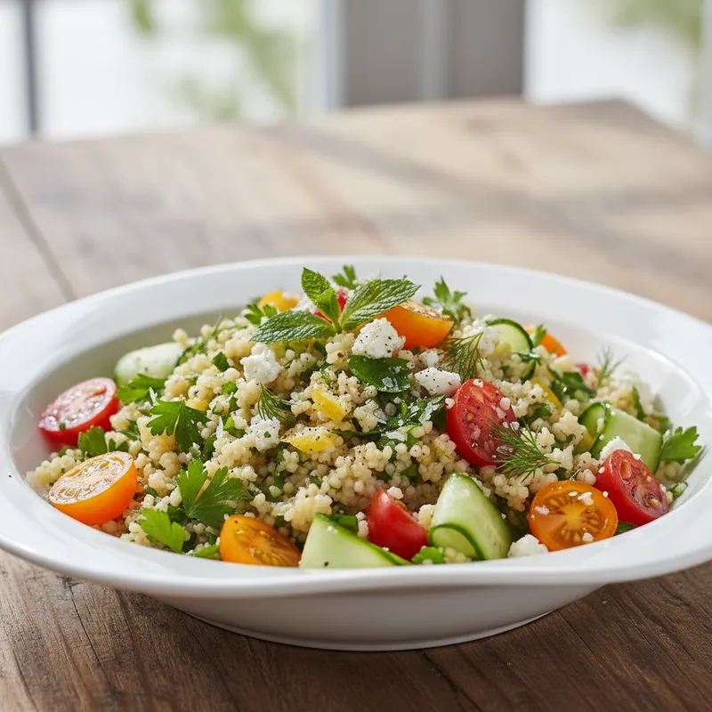 Lemon Herb Couscous Salad