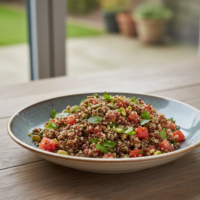 Lentil And Quinoa Salad