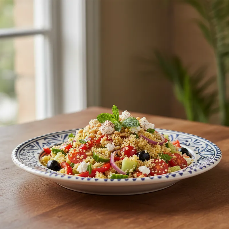 Mediterranean Couscous Salad