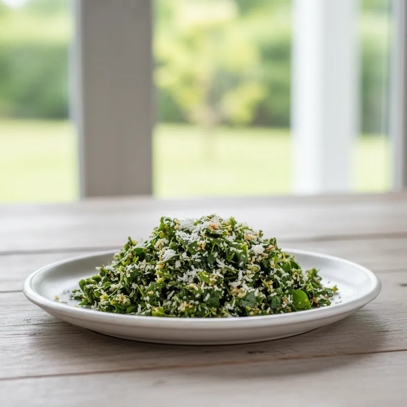 Moringa Leaves Stir-Fry  (Moringa Poriyal)