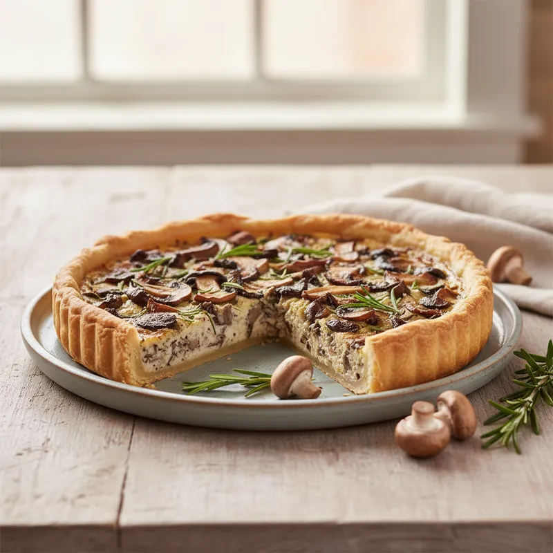Mushroom Tart