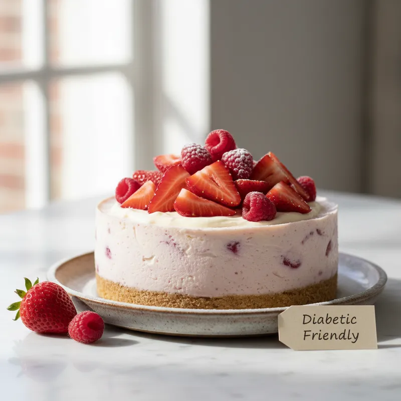 No Bake Yoghurt Cheesecake