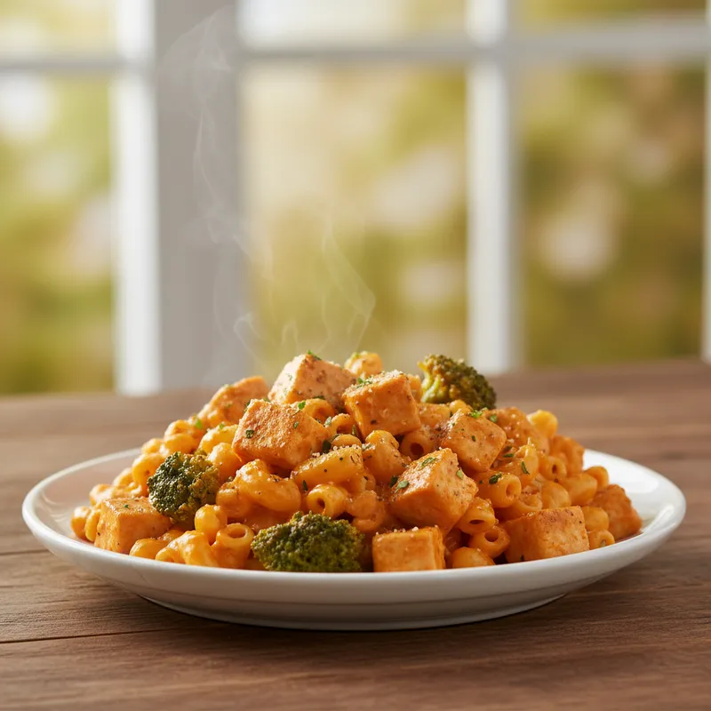 One-Pot Buffalo Chicken Mac & Cheese With Broccoli