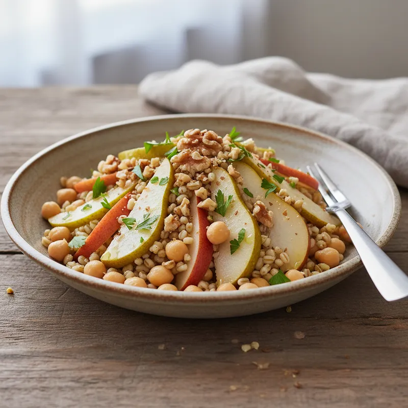 Pear And Barley Salad