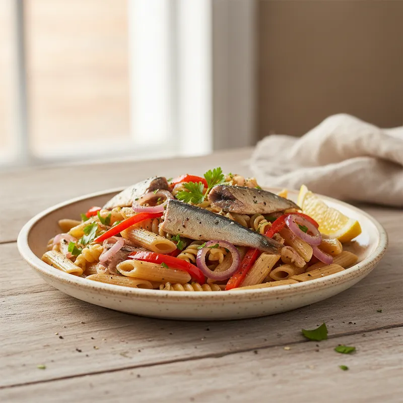 Pilchards Pasta